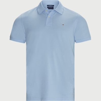Das Original Piqué SS Rugger Polo-T-Shirt Regular fit | Das Original Piqué SS Rugger Polo-T-Shirt | Blau